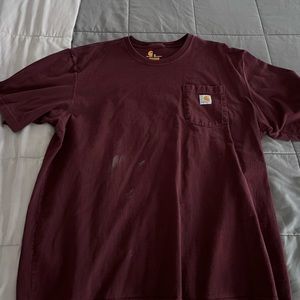 Carhartt Maroon T-shirt XL